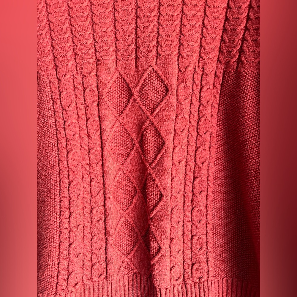 Mexx Deep Rust Knit Pullover - Picture 3 of 7
